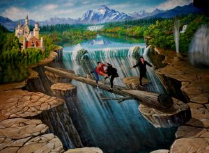 3D Trick art rotorua attraction